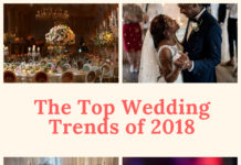The Top Wedding Trends of 2018 The Top Wedding Trends of 2018